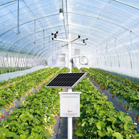 Kit de station météo environnementale agricole automatique RK900-01 OEM avec module de port série Lora UV Piranomètre extérieur