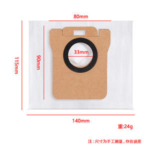 Compatible con Xiaomi Robot Vacuum S10 S20 X10 X20 L20 S30, Bolsa para Polvo 80x90mm, Filtro de Tela para Uso Doméstico - Product Image 1