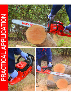 Motosega a Benzina <span class=keywords><strong>2</strong></span> Tempi 52cc 2000W di Alta Qualità, Potente, Durevole e Facile da Usare per il Taglio del Legno - Product Image 1