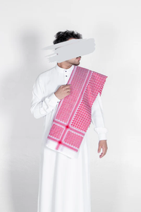 Keffiyeh arabe pour hommes adultes, shemagh, yashmagh, écharpe arabe, couvre-chef pour hommes, arabe - Product Image 2