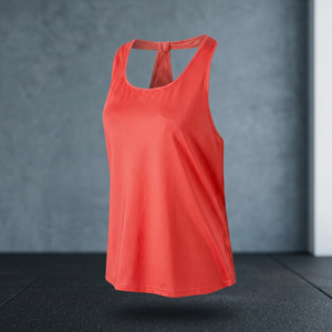 Women's Casual Breathable Short Tank <b>Top</b> Front Logo Position Customizable Colors OEM Service 100% Cotton Quick Dry Eco-Friendly - Product Image 4