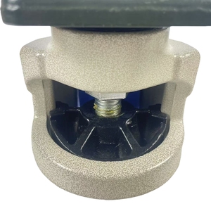 Chân san lấp mặt bằng bánh xe với nylon bánh xe có thể thu vào bàn làm việc đồ nội thất máy chiều cao có thể điều chỉnh bánh xe Foma san lấp mặt bằng Caster - Product Image 3