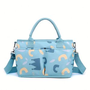 Sac à langer imperméable à grande capacité, tendance, avec poches, sac à lait en poudre portable - Product Image 5