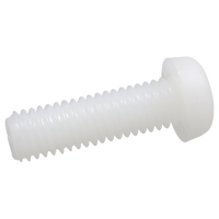 M3 M4 M5 M6 PC vis acrylique croix en nylon transparent vis en plastique acrylique à tête ronde