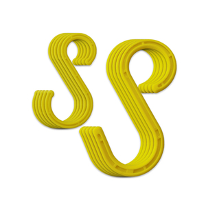 Crochets de câble en forme de S en ABS, supports isolants en plastique pour tuyaux d'échafaudage de chantier - Product Image 1