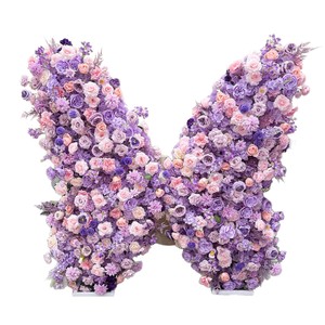 Arco Floreale Artificiale con <span class=keywords><strong>Farfalle</strong></span> e Rose, Sfondo per Fotografia Nuziale, Elegante Centrotavola per Decorazioni Festa Nuziale - Product Image 5