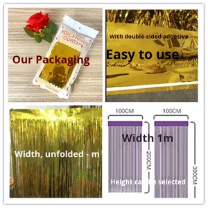 Tende in PE 1X2 Metri <span class=keywords><strong>per</strong></span> Decorazioni di Matrimoni e Feste di <span class=keywords><strong>Compleanno</strong></span>, Vendita all'Ingrosso - Product Image 2