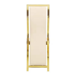 Chaise <span class=keywords><strong>de</strong></span> salle à manger en métal à dossier haut et rembourrée, design moderne, pour appartement et salon, avec un taux <span class=keywords><strong>de</strong></span> rachat élevé - Product Image 4