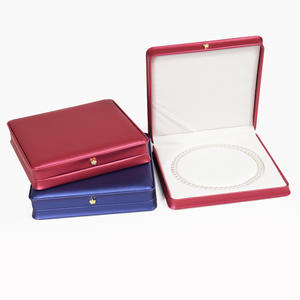 <span class=keywords><strong>Corona</strong></span> angolare rotonda <span class=keywords><strong>gioielli</strong></span> grande scatola orecchini collana bracciale quattro perle da imballaggio - Product Image 4