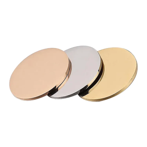 Moneda de hierro grabada con láser espacios en blanco monedas conmemorativas al por mayor latón redondo o plata brillante doble cara oro pulido 25mm - Product Image 6