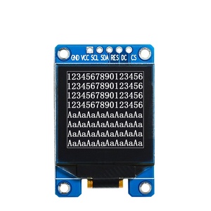 โมดูลจอแสดงผล OLED ขาวดำขนาด 1.12 นิ้ว 128x128 รุ่น SH1107 อินเทอร์เฟซ I2C พร้อมแผงวงจรขับเคลื่อน PCBA - Product Image 3