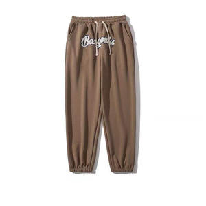 الترويجية مخصص تصميم الجملة التصحيح التطريز ملابس قطنية للتدريب الرياضية العرق المسار بنطلون السراويل الرجال - Product Image 3