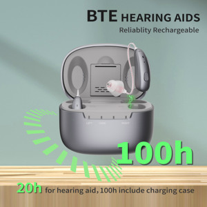 Aides auditives numériques micro BTE RIC rechargeables <span class=keywords><strong>de</strong></span> haute qualité OEM Jinghao en gros, fabriquées en Chine - Product Image 2