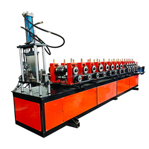 Nueva máquina formadora de rollos de canal U y Purlin C de acero galvanizado controlado por PLC automático con motor y rodamiento - Product Image 1