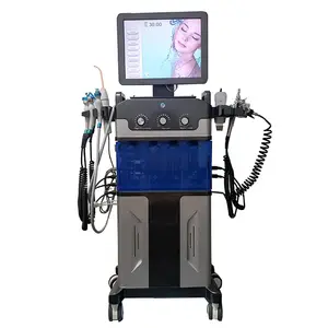 14 En 1 Hydra Water Peel Microdermoabrasión Hydrodermabrasion Facial Machine hidra Machine para estiramiento de la piel
