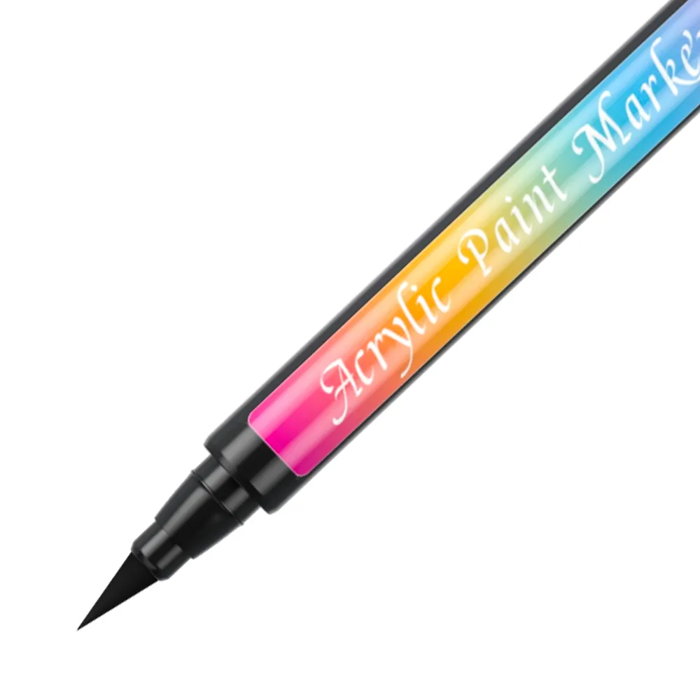 Colors Custom Colours Permanent Graffiti Brush Color Art Paint Acrylic Paint Plastic Marker for Coloring