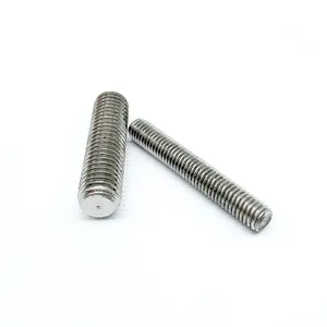 Stud Threaded Rod DIN 975 Class 10.9 Thép Đồng Bằng Mạ Kẽm Que Thép M15 Threaded Rod M25 Threaded Thanh M30