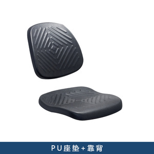 Hewei Industrial Chair IC032 PU <b>Adjustable</b> Height Swivel Casters Workshop Lab Use - Product Image 4