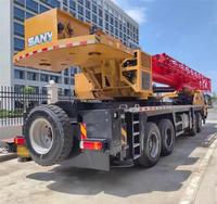 Équipement de levage lourd, grue sur camion Sany d'occasion de 100 tonnes, STC1000, rayon de braquage de 13,2 m, vitesse de déplacement de 80 km/h, capacité de montée de 42 %