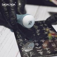 SAGALAGA Gel de stamping pour ongles longue tenue, pigment riche, couleur vive, végétalien, non toxique, sans lampe UV, vernis à ongles, OEM ODM