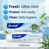 Dentifrice OEM Menthe Extra Forte Haleine Fraîche Soin Bucco-dentaire Antibactérien Personnalisation en Gros Usine