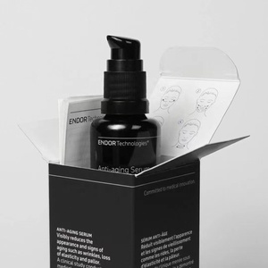 Matte Màu Đen Tái Chế Hộp Giấy Bao Bì Tinh Dầu Chai In Bao Bì Hộp Và Nhãn - Product Image 2