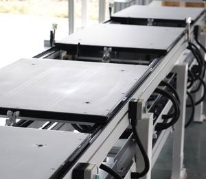 New Free Flow Speed Chain Conveyor Pallet Conveyors for Restaurant Gas Stove Production Assembly Line Stainless Steel - Product Image 3