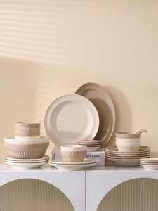 Customized Professional Nordic Style Simple Western Restaurant Kitchen Tableware Banquet Ceramic Tableware Bowl Single <b>Set</b> - Product Image 1