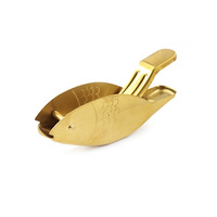 Ventes chaudes, presse-agrumes manuel en acier inoxydable pour cuisine, design ergonomique, forme de poisson, pour orange, citron, lime