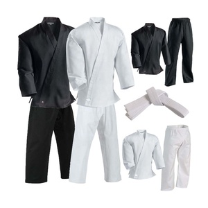 Uniformes de Karate de Poliéster/Algodón Aprobados por la WKF de Pakistán al por Mayor para Adultos Unisex, Traje de Artes Marciales a Bajo Precio Personalizado - Product Image 1