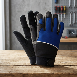Guantes de Trabajo Antideslizantes de PU con Puntas Texturizadas, Muñequera Elástica, Uso General, 4 Mil, 10 Pulgadas, Sin Silicona, Sin Polvo - Product Image 5