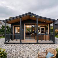 Maison Modulaire Préfabriquée en Conteneur Pas Cher 20ft/40FT 2 Chambres avec Énergie Solaire