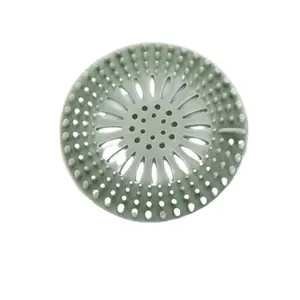 Bathroom floor drain cover and anti odor pad hair sink filter screen anti clogging sewer cover plate