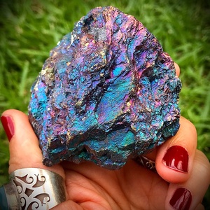 Piedra de Pirita Natural Aura al por Mayor, Piedra de Pirita Aura Arcoíris de Alta Calidad para Sanación, Decoración del Hogar y Regalos - Product Image 4