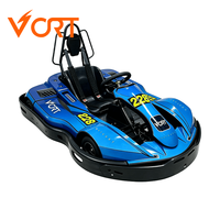 Vortkart baterai cepat Swap elektrik Go-kart untuk remaja dewasa 3000W sewa Go kart Taman Bertema hiburan komersial Go Carts