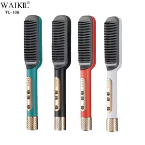 Peigne Brossant Chauffant Professionnel Électrique à Ionique de Haute Qualité pour Coiffure et Lissage Rapide - Product Image 1