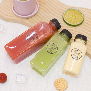 Bouteille de jus en PET transparente jetable de 250 ml, 350 ml, 500 ml avec bouchon à vis et impression sérigraphique pour eau minérale, thé, soda, boissons énergisantes - Product Image 4