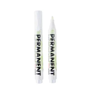 leto white permanent marker pen - Medium Point- pack of 10 white ink marker