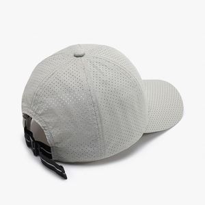 Gorra de béisbol de 6 paneles de secado rápido al por mayor, ligera, para golf y running, con logo bordado, moda diaria, sombrero para hombre - Product Image 2