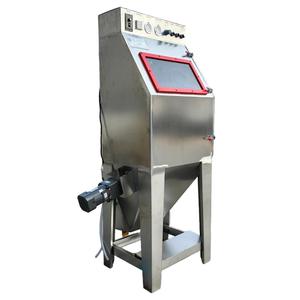 ETRUST 6050 Automatic High Efficiency Tumbler Wet Sand Blasting Machine with Pump Batch Small Metal Components Surface Treatment - Product Image 2