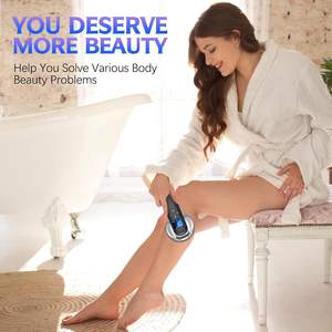 Kabelloses Fettverbrennungs-Körperformungsgerät Elektrischer Handmassagegerät zur Körperstraffung Anti-Cellulite-Massagegerät mit Wärmefunktion - Product Image 5