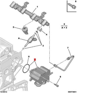 Pompe à huile haute pression Citroën DS 1.6T 160P, pièce de rechange pour Peugeot Citroën DSMINI - Product Image 2