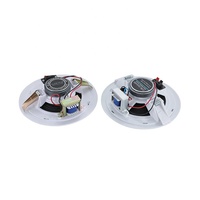 Haut-parleur de plafond ABS 5W 100v pour haut-parleur de musique de fond du système de radiodiffusion publique