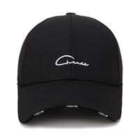 Nouvelles casquettes quatre saisons décontractées avec broderie graphique, casquettes de baseball polyvalentes pour l'extérieur, casquettes courantes 100% coton pour hommes et femmes