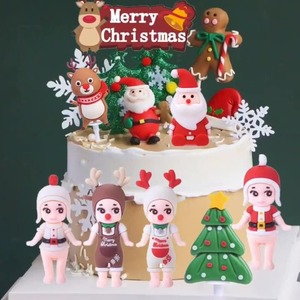 Decoración de cumpleaños de Navidad Artesaní<span class=keywords><strong>a</strong></span> de resina Adornos en miniatura Decoraciones para el hogar - Product Image 1