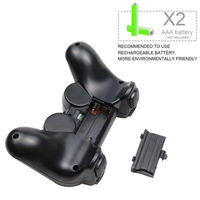 NexPlay 2-Piece Wireless untuk Pengontrol Kemudi Game Wheel untuk Mobile Android PC & TV - Dual Gamepads Joystick