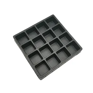 Food Grade PS Plastic Blister Biscuits Cookies Insert Tray Packaging