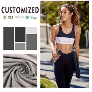 OEM ODM Bambus Viskose 95% Bambus 5% Spandex Stoff für Baby kleidung - Product Image 1