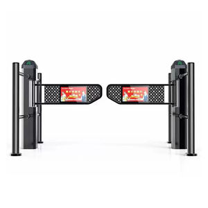 Автоматическая система контроля доступа в супермаркете, входные турникеты, открытые распашные ворота - Product Image 1