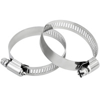 Lot de colliers de serrage réglables en acier inoxydable 304 de type américain pour radiateur, fabrication taïwanaise, vente en gros